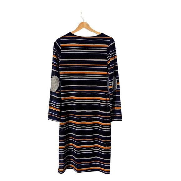 Monteau Striped Fitted Sweater Dress L - Picture 7 of 8